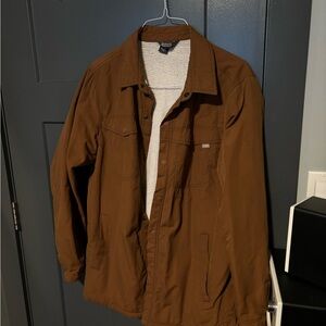 Outdoor research lightweight lined jacket.